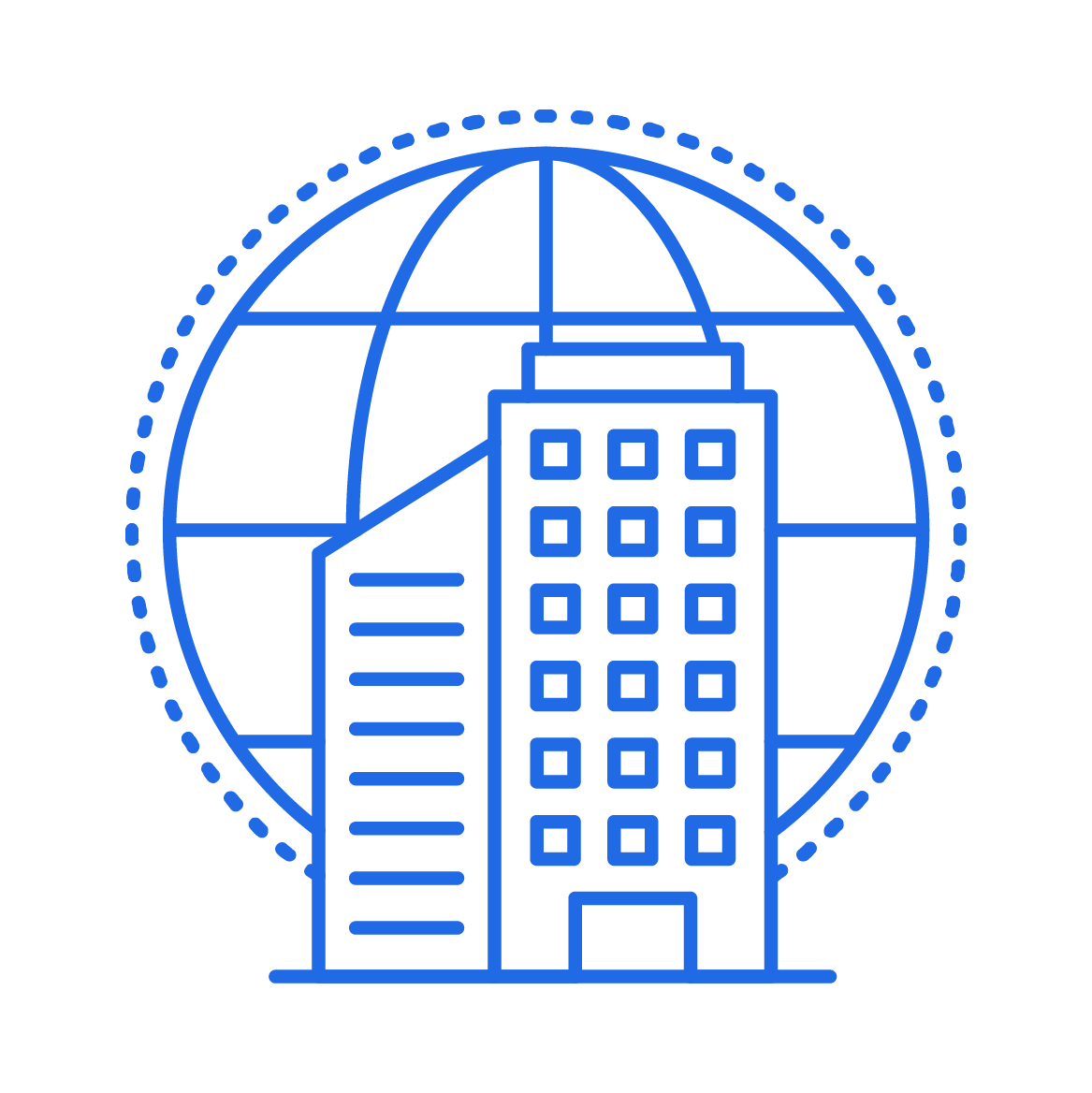 Icon representing agencies