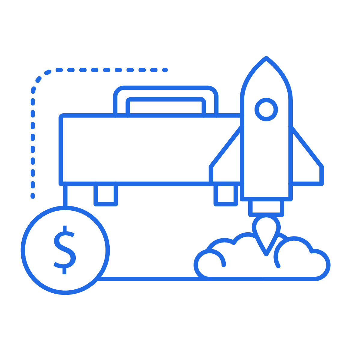 Icon representing businesses