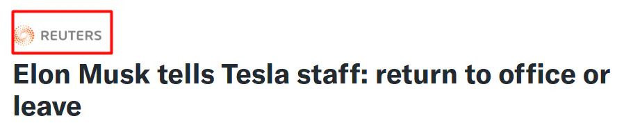 A headline from Yahoo Finance with the label Reuters highlighted