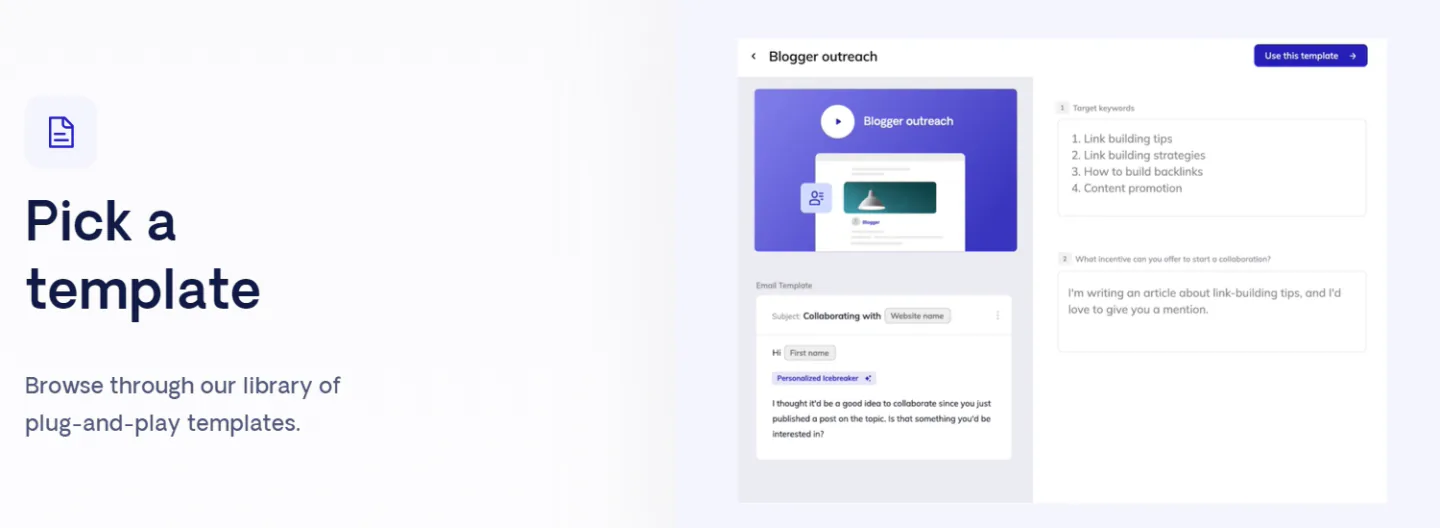 A snapshot of Respona's home page