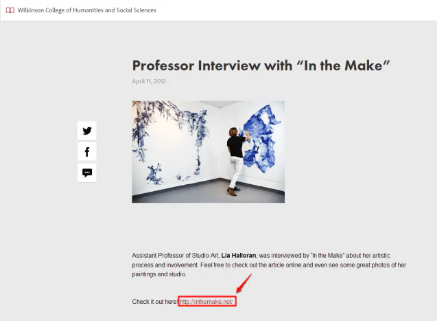 Example of a staff interview