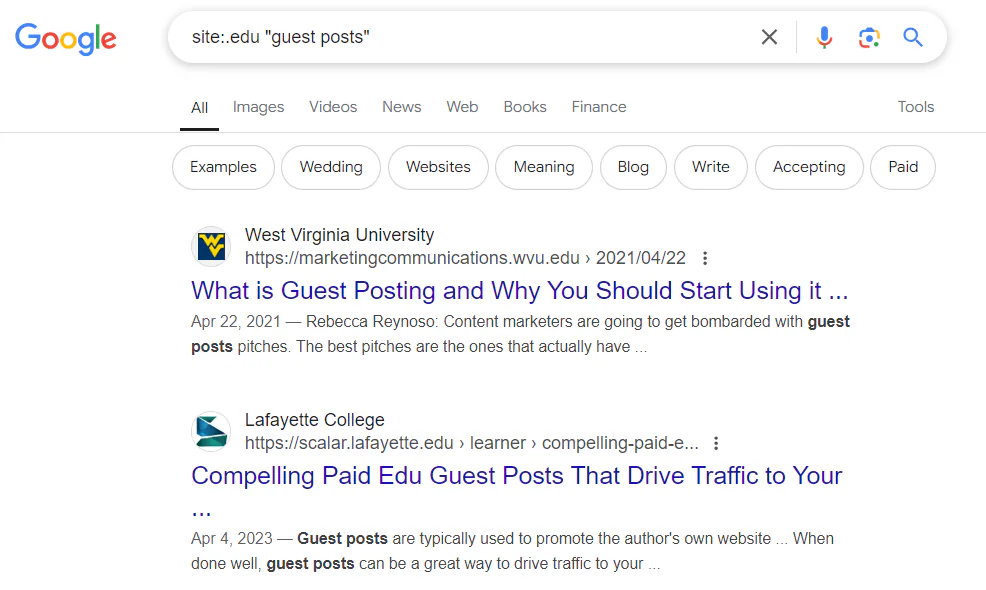 Search results for "site:.edu "guest posts""